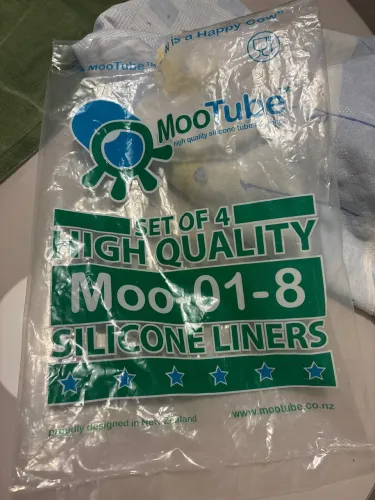 Kit 4 Tubos / Forros de Silicone para Ordenhadeira MooTube (Novo)