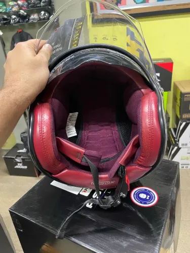 Capacete Custom Beon novo tamanho 60