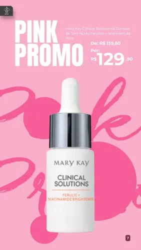 Mary Kay Clinical Solutions® Corretor de Tom Acido Ferúlico + Niacinamida