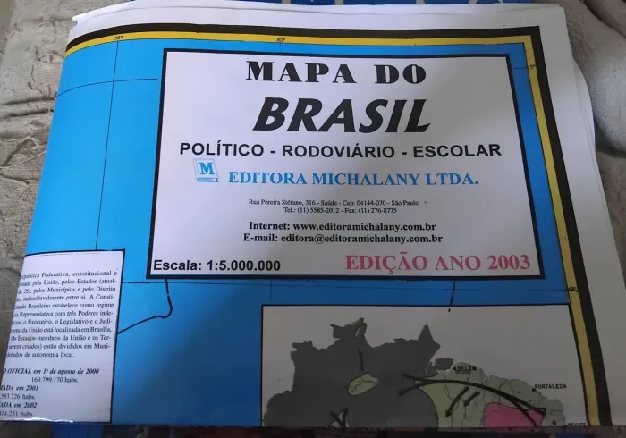 Mapa do Brasil 
