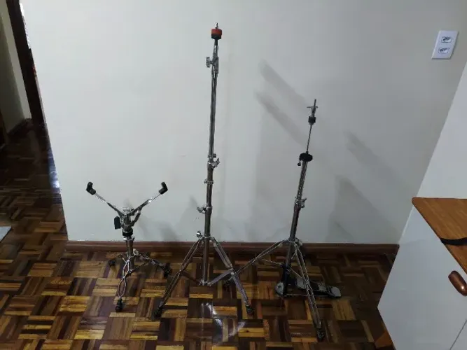 Kit Ferragens Cromadas Prime (Maquina Chimbal / Estante Reta / Estante Caixa)