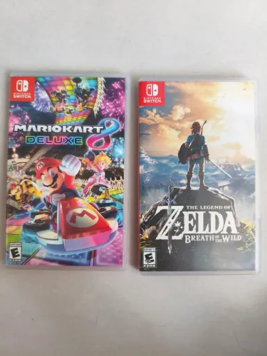 Mario Kart 8 Deluxe + Zelda Breath of the Wild