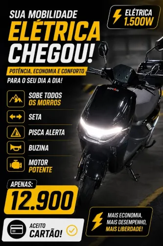 Scooter elétrica 