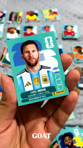 Figurinha do Messi