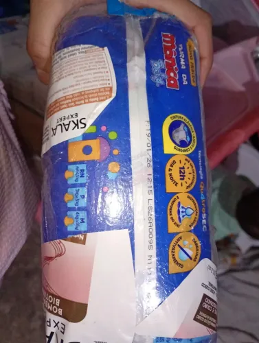 Fralda turma da Mônica tamanho XG 42 unidades
