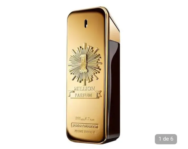 Perfume 1 Million Parfum Rabanne Masculino Eau De Parfum 200ml