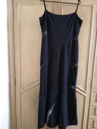 Vestido longo preto verão