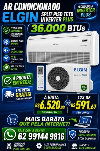 AR CONDICIONADO ELGIN 36000