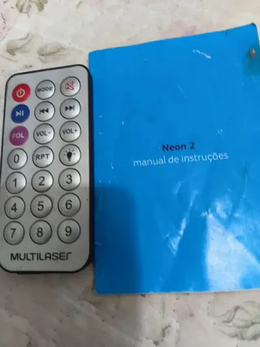 Controle remoto de caixa de som 