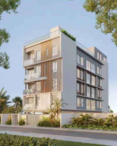 Apto 3 quartos a 100 metros Praia de Intermares