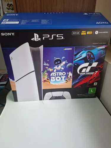 Ps5 slim digital sem detalhes 