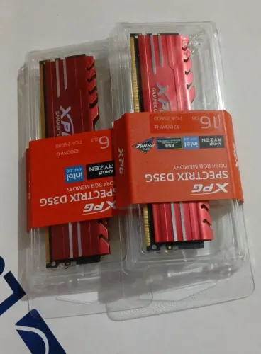 MEMÓRIA DDR4 16GB 3200MHZ XPG GAMMIX D10 (8GBx2)