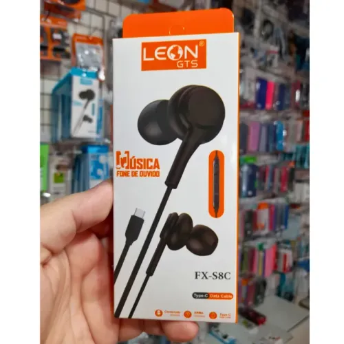 Fone Tipo C Leon (FX-S8C)