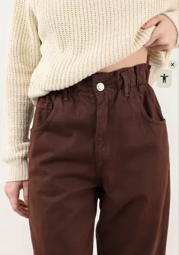 Calça jeans marrom 38 (Riachuelo)