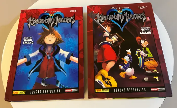 Kingdom Hearts capa dura 1 e 2