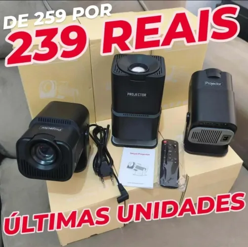 PROJETOR HY320mini NOVOS ÚLTIMAS UNIDADES