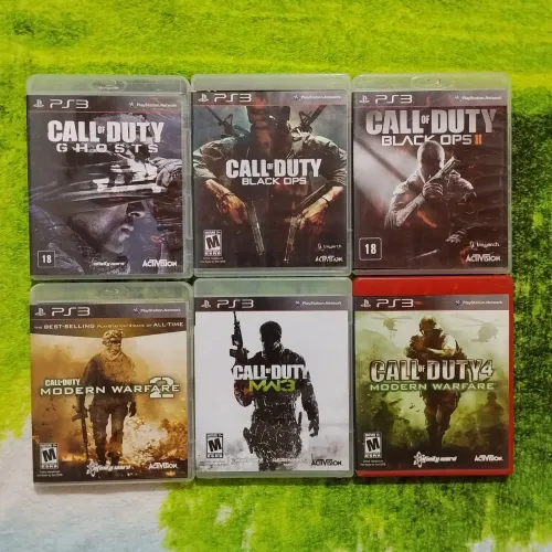 Jogos PS3 - Coleção Call Of Duty