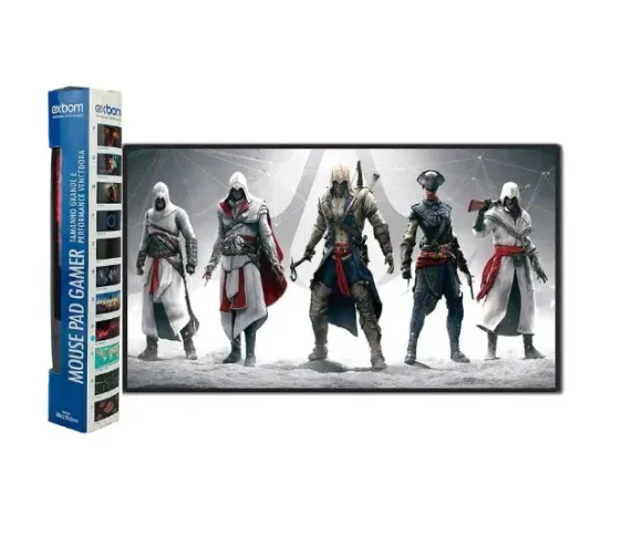 Mouse pad Gamer Extra Grande Para Mouse Família