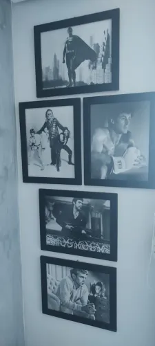 5 quadros pôster de cinema