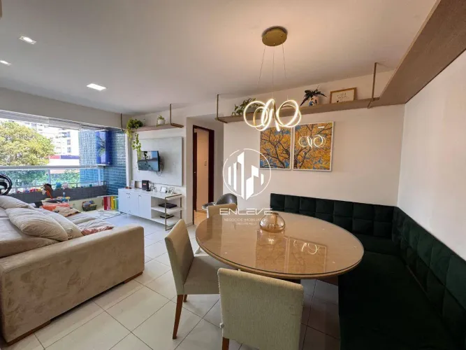 Apartamento projetado com 02 quartos + DCE no Jardim Oceania