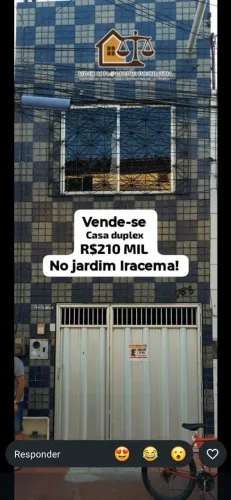 Casa duplex a venda Jardim Iracema