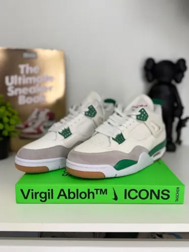 Tênis jordan 4 sb pine green