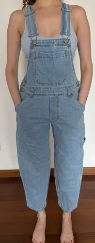 jardineira jeans loja nexo 34