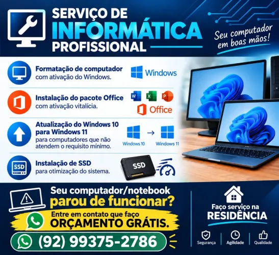 Serviços de Informática Profissional