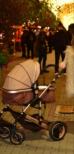 Carrinho de bebê modelo Europeu