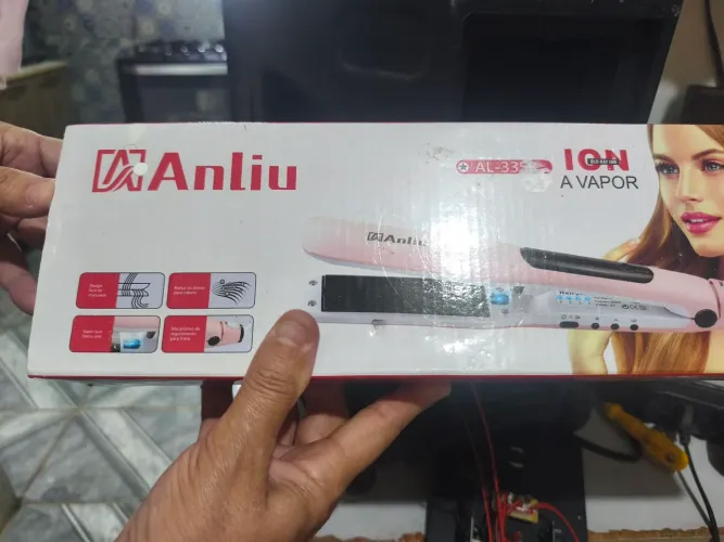 Prancha de cabelo anliu