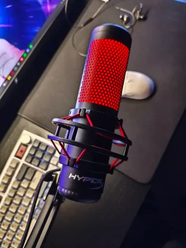 Microfone hyperX quadcast