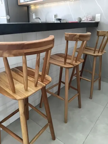 3 Baquetas de Madeira Maciça