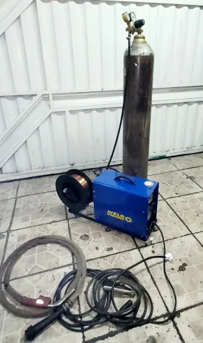 Máquina de solda mig weld vision