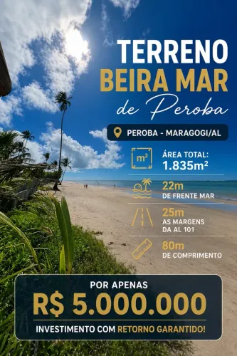 OPORTUNIDADE RARA EM PEROBA BEIRA MAR