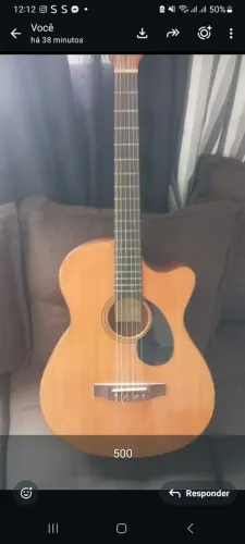 Relógio violão