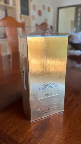 Perfume TOM FORD BLACK ORCHID PARFUM (frasco dourado)