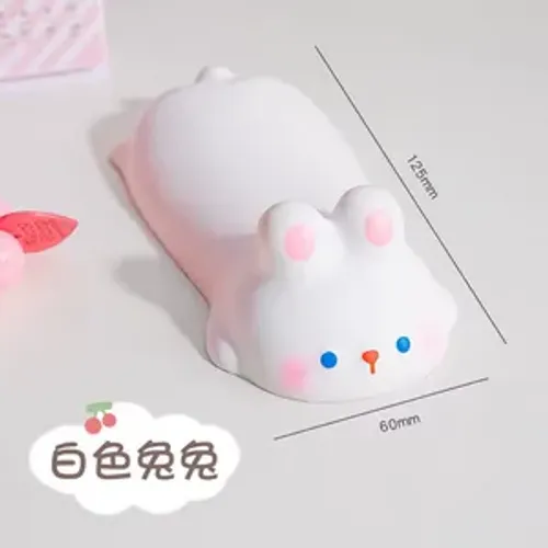 1 Mousepad Suporte para Pulso Coelhinho macio fofo ergonômico