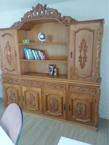 Cama e oratório de sucupira