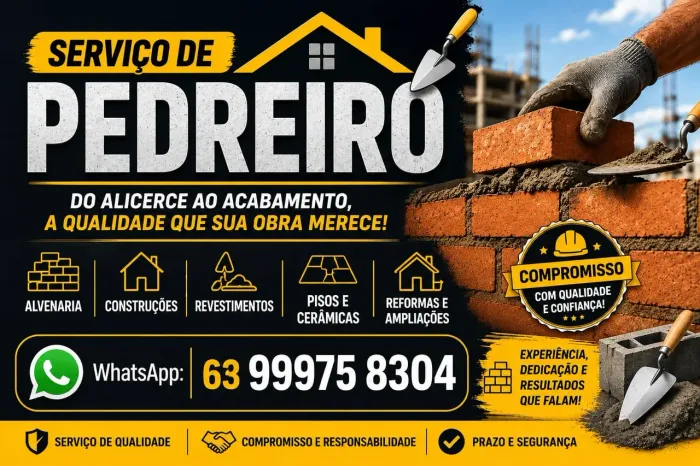 Pedreiro Azulejista
