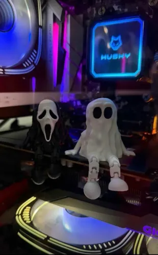 ÚLTIMA UNIDADE!! / boneco ghost face e fantasminha articulado