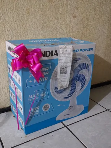 Ventilador Turbo Mundial 6 pás. Lacrado!!