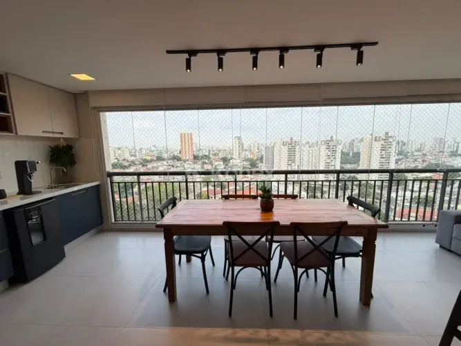 Apartamento com 3 quartos, 2 vagas de garagem, varanda gourmet e lazer completo