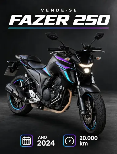 Moto Yamaha Fazer 250 - Fz25