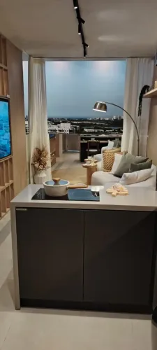 Apartamento de 1 Quarto No Pontal Oceânico Feel Residencial