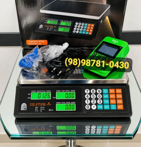 Balança Digital 40kg LACRADA | Chama ou Ligue no ZAP da descrição