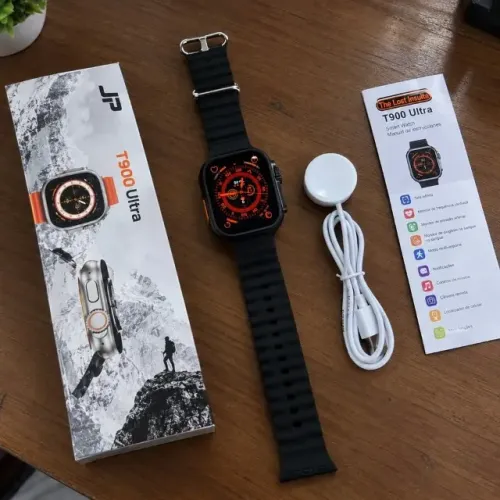 Smartwatch T900 Ultra 2.01 + Pulseira Extra | Novo