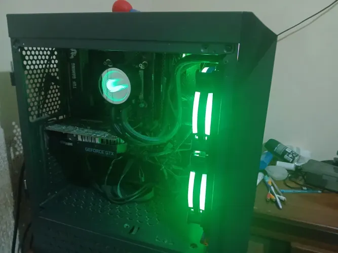 Pc gamer/computador i5 9400f,gtx 1650,16 gb ram,asus tuf b360mplus gaming br