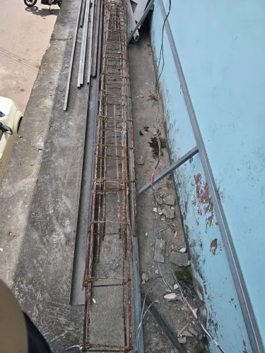 4 colunas de 7x17 na vara 5/16