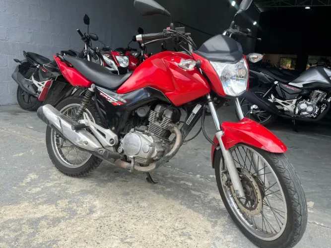 Honda CG Fan 150 ESDi 2014 Flex - Vermelha