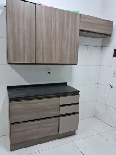 Kit Armários Aéreos e Balcão Nogal Kappesberg